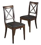 2 Langley Cross-Back Dining Chairs