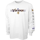 Minnesota Vikings White Fan Attack Long Sleeve T-shirt
