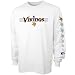 Minnesota Vikings White Fan Attack Long Sleeve T-shirt