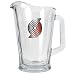 Portland Trail Blazers NBA 60oz Glass Pitcher - Primary Logo by Great American Products