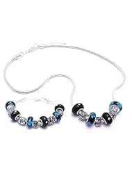 Owl Charm Bracelet and Necklace Gift Set Girls Pandora Style Gift Boxed
