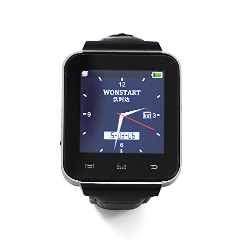 [Smart Watch] X-Vista Bluetooth Wrist Wrap Watch Phone Mate for iOS Apple iPhone and Android SmartPhones(Black)