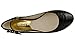 Michael Kors Women's Dion Black Leather ballet flats