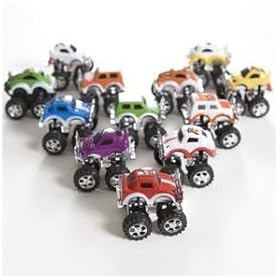  Monster Pullback Trucks - 12 per unit