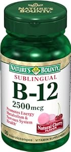 Nature's Bounty Sublingual Vitamin B-12