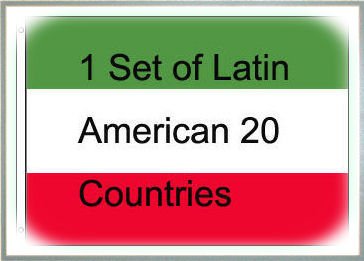 Flags South America - 20 Latin America Flags Flags South America - 20 Latin America Flags
