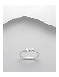 Bow Ring In 92.5 Sterling Silver