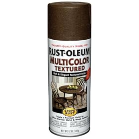 Rust-Oleum 223523 Multi-Color Textured Spray, Autumn Brown, 12-Ounce