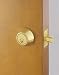 DOUBLE CYLINDER DEADBOLT Adjustable latch for 2-3/8"