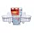 3M Command 17603B Large Shower Caddy with Water-Resistant Strips