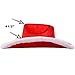 Funny Party Hats Santa Cowboy Hat – Christmas Hats Funny – Santa Costume Accessories