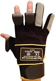 Easy Off Handschuhe - Wie in The Daily Mirror und die Sonne gesehen! Specialist Retracting Finger Tip Schutzhandschuhe Work Wear PPE - Building - Elektriker, Klempner, Schreiner, Gartenarbeit, Radfahren, Angeln, Fotograf, Sports Branchen-Größe 7