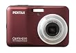 Pentax Optio E90 10 MP Digital Camera with 3x Optical Zoom and 2.7-Inch LCD (Wine Red)