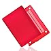 TopCase Rubberized Hard Case Cover for 11-Inch Macbook Air - Red