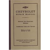 1933 CHEVROLET CAR TRUCK Shop Service Repair Manual by Chevrolet