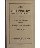 1933 CHEVROLET CAR TRUCK Shop Service Repair Manual