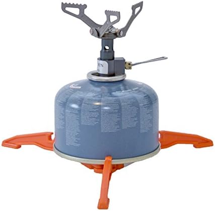 SOLO MTN Ultralight Titanium Backpacking Camping Stove + Folding Stand