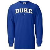 Nike Duke Blue Devils Royal Blue Youth Long-Sleeve Classic College T-shirt