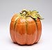 Cosmos Gifts 10365 Fine Ceramic Pumpkin Jar Box, 6-1/2