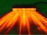 ORANGE 5LED NEON MOTORCYCLE / CAR / BOAT / HOME / POD LIGHT BRIGHT 5 LED ACCENT GLOW