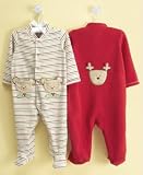 First Impressions Baby Boy or Girl Bear or Reindeer Coveralls