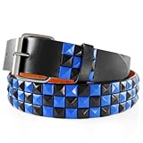 Hip Hop Wholesale - CHECKERED STUDDED SNAP ON BELT GOOD FOR ANY BUCKLES