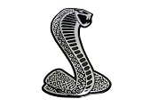 Cobra Snake Aluminum Emblem Badge Nameplate Decal Logo Rare for Ford Mustang Shelby GT GT500 SVT