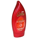 Caress Exotic Oil Infusions Cream Oil Body Wash, Japanese, Delicate, 15 fl oz (443 ml) (Pack of 3)
