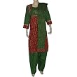 Cotton Salwar Kameez Printed Embroidered Dress Size L (slk418a)