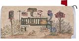 Folk Birdhouses Mailbox Makeover Cover Wrap