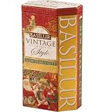 Чай basilur винтаж подарок новогодний жб 100г (4792252917736)