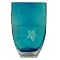 Glass Vase - Aqua (10")