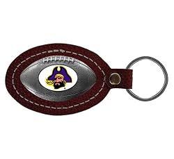 East Carolina Pirates Leather Football Key Tag - NCAA College Athletics - Fan Shop Merchandise