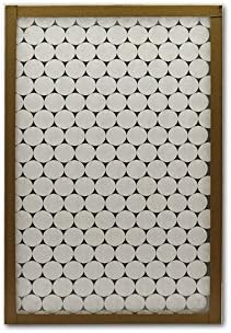 Flanders Precisionaire 11255.50299 7.75" x 31.75" x 0.5" Polyester Filter w/ 2-Metal Retainer (3/pack)