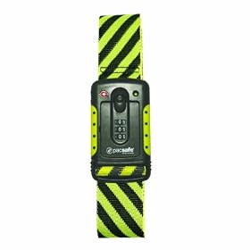 Pacsafe StrapSafe TSA Luggage Strap Yellow/Black