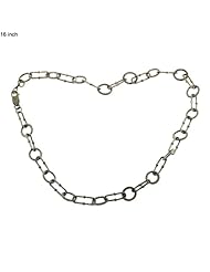 925 Sterlng Silver Chain Necklace Fashion Gift Jewelry