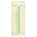 TOPS Weekly Time Cards, Green Ink Front, 3.5 x 9 Inches, 500-Count, Manila (1256)