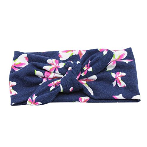 FEITONG Fashion New Lovely Kids Baby Unisex Print Knot Cross Headband Baby Hair Accessories
