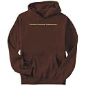Hoodie Mens Brown " iElectrical Powerline Tradesperson " Occupations