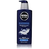 NIVEA Men Express Absorption Revitalizing Lotion, 16.9 Ounce