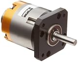 Parker PV17FE-004 In-Line Planetary Gearhead, Square Flange Face, NEMA, 4:1 Ratio, 52in-lbs Nominal Torque, 104in-lbs Acceleration Torque, 0.25" Shaft Diameter, 0.984" Shaft Length, 0.866" Pilot Diameter, 1.724" Bolt Circle, 1.909" Housing Length
