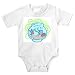Onesie with gold, water, fish, pet, bowl