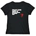 T-Shirt Womens Black  I AM IN LOVE WITH A British Virgin Islander GUY  Countries