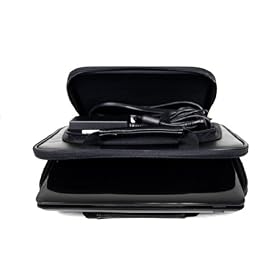 CaseCrown Double Memory Foam Thin Netbook Case With Front Pocket (Black) for HP Mini 1151NR Mobile Broadband 10.1-Inch Netbook