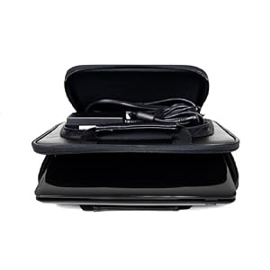 Samsung N120 10.1-Inch Netbook CaseCrown Double Memory Foam Thin Netbook Case With Front Pocket (Black)