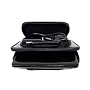 Toshiba SDP93S 9-Inch Portable DVD Player CaseCrown Double Memory Foam Thin Case With Front Pocket (Black)