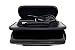 PHILIPS 10.2 MULTI REGION ZONEFREE PORTABLE DVD PLAYER CaseCrown Double Memory Foam Thin Case With Front Pocket (Black)