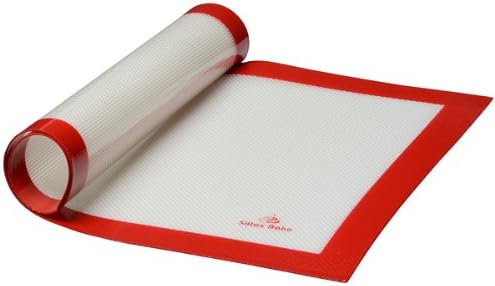 SILICONE BAKING MAT COOKIE SHEET and BAKING SHEET - PREMIUM High Quality Silicone Bakeware and Cookware - Silicone Cookie Sheet and Baking Sheet - Non-stick Cooking Mats and Professional Quality Silicone Baking Mats for Cookies, Cakes and Pastry Baking and Cookery - Silicone Ovenware and Kitchenware from Siltex Bake