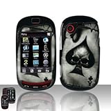 Ace Skull Rubberized Snap on Hard Skin Shell Case for Samsung Gravity Touch ....