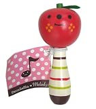 DECOLE☆おもちゃの楽器《リンゴマラカス》ベビー・キッズ用品の画像